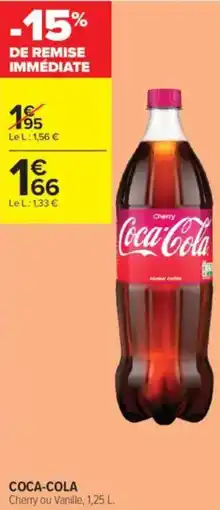 Carrefour Contact Coca cola offre