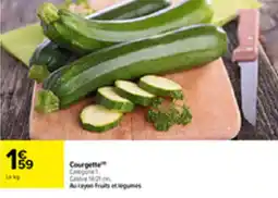Carrefour Courgette offre