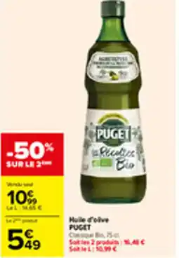 Huile d'olive puget