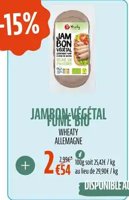 Jamban végétal fume bio