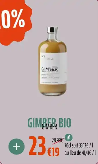 La Vie Claire Gimber bio offre