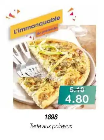 Croque Gel Tarte aux poireaux offre