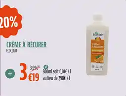 La Vie Claire Crème à récurer offre