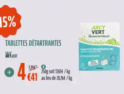 La Vie Claire Tablettes détartrantes wc offre