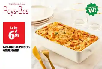 Auchan Supermarché Gratin dauphinois gourmand offre