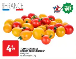 Auchan Supermarché Tomates cerises rouges ou mélangées offre
