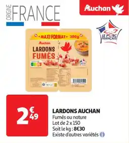 Auchan Supermarché Lardons auchan offre
