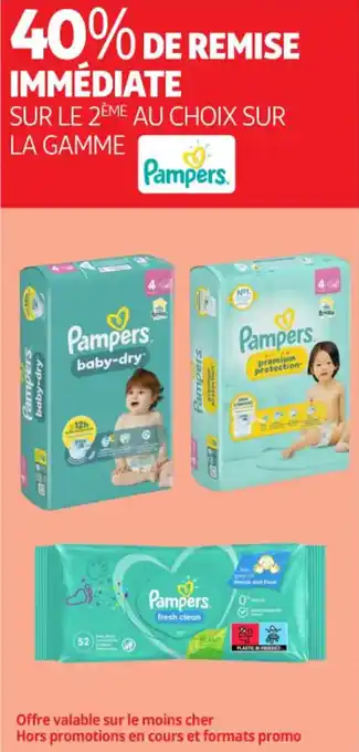 Auchan Supermarché Pampers offre