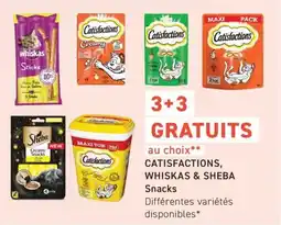 Tom&Co Catisfactions whiskas & sheba offre