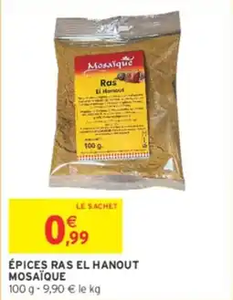 Intermarché Épices ras el hanout mosaique offre