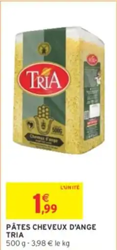 Intermarché Pâtes cheveux d'ange tria offre