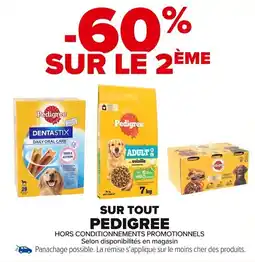 Carrefour Market Sur tout pedigree offre
