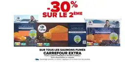Carrefour Market Sur tous les saumons fumés carrefour extra offre