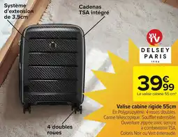 Carrefour Market Valise cabine rigide offre