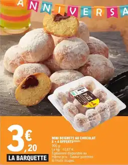 E.Leclerc Mini beignets au chocolat offre