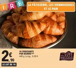 E.Leclerc 10 croissants pur beurre offre