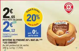 Mystère du prieuré 26% mat. gr. les croisés