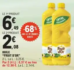 E.Leclerc Huile fruit d'or offre