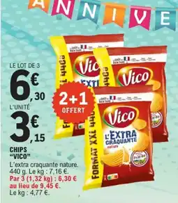 E.Leclerc Chips vico offre