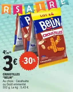 E.Leclerc Croustilles belin offre