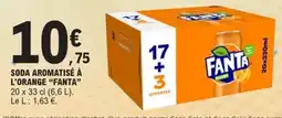 E.Leclerc Soda aromatisé à l'orange fanta offre