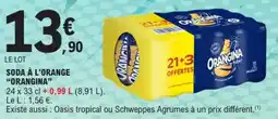 E.Leclerc Soda à l'orange orangina offre