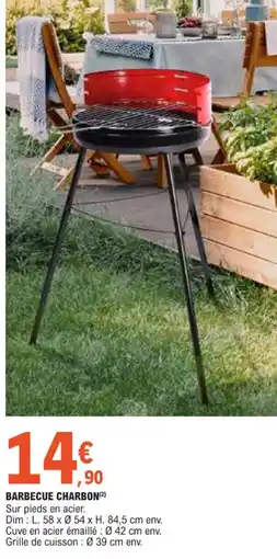 E.Leclerc Barbecue charbon offre