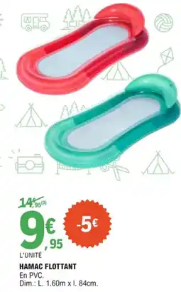 E.Leclerc Hamac flottant offre