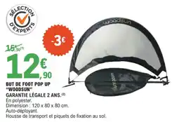 E.Leclerc But de foot pop up woodsun offre