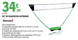 E.Leclerc Set de badminton autonome offre