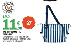E.Leclerc Sac isotherme woodsun offre