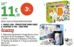 E.Leclerc Magic lign projecteur good vibes offre