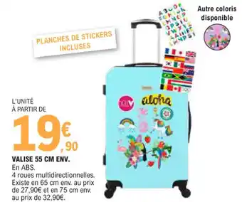E.Leclerc Valise offre