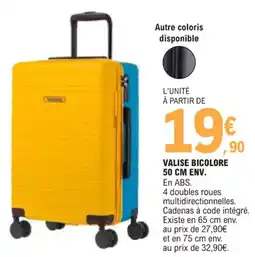 E.Leclerc Valise bicolore offre
