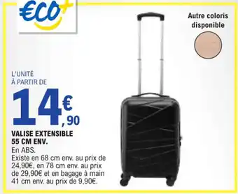 E.Leclerc Valise extensible offre
