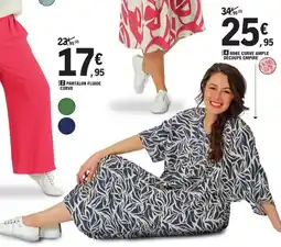 E.Leclerc Robe curve ample découpe empire offre