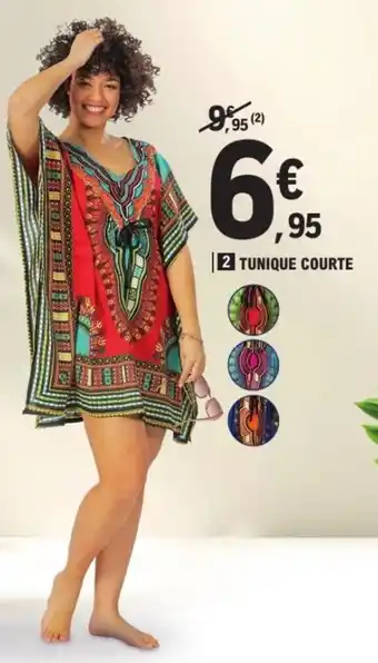 E.Leclerc Tunique courte offre
