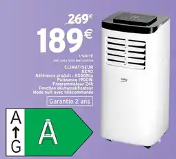 Intermarché Climatiseur beko offre