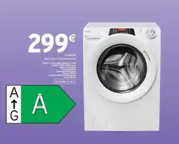 Intermarché Candy lave linge hublot offre