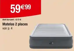 Carrefour Matelas 2 places offre