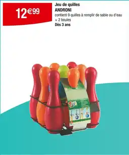 Carrefour Jeu de quilles androni offre