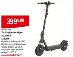 Carrefour Trottinette électrique scooter 5 xiaomi offre