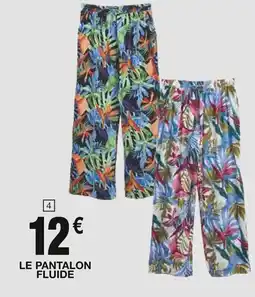 Carrefour Le pantalon fluide offre