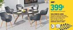 E.Leclerc Brico Table ronde de jardin offre
