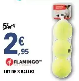 E.Leclerc Brico Lot de 3 balles offre