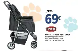 E.Leclerc Brico Poussette pour petit chien offre
