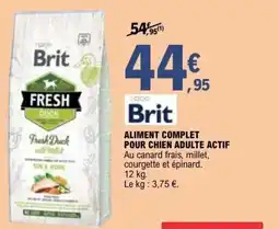 E.Leclerc Brico Aliment complet pour chien adulte actif offre