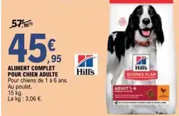 E.Leclerc Brico Aliment complet pour chien adulte offre