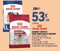 E.Leclerc Brico Aliment complet pour chien adulte medium offre