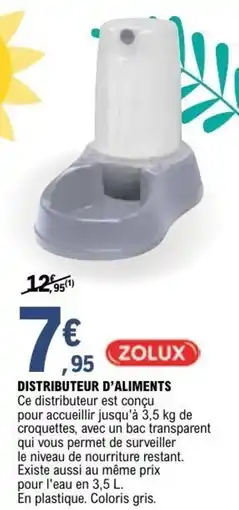 E.Leclerc Brico Distributeur d'aliments offre